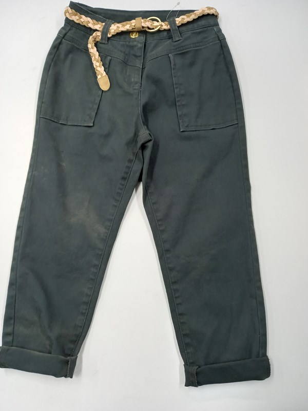 GIRLS PANT WITH BELT
