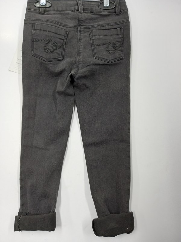 GIRLS PANT WITH EMBROIDER AT FRONT KNEE — view 2