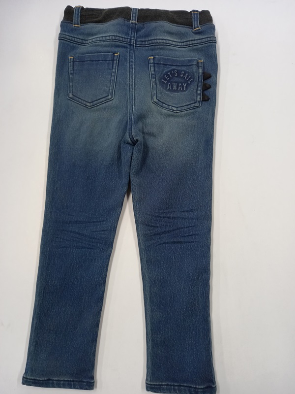 BABY PANT WITH EMBROIDER AT FRONT POCKET — view 2