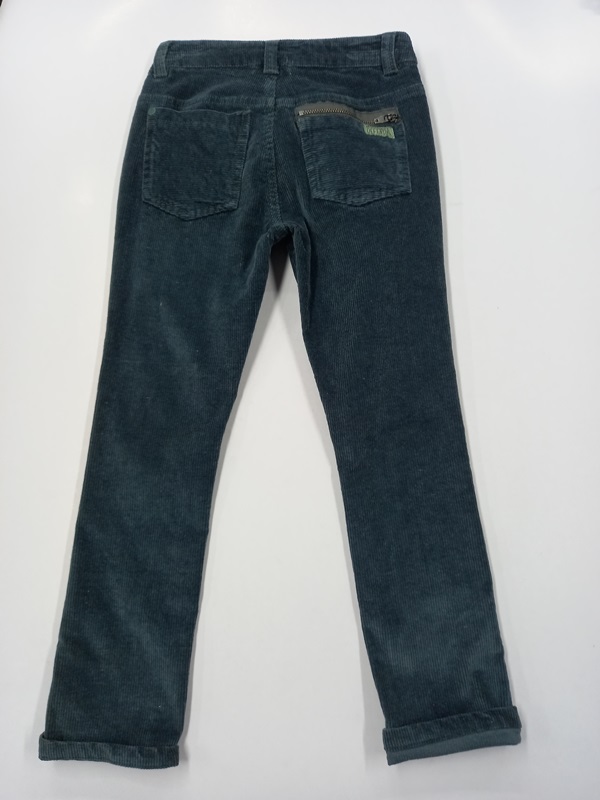 BOYS PANT WITH EMBOSS PRINT AT BACK POCKETS — view 2