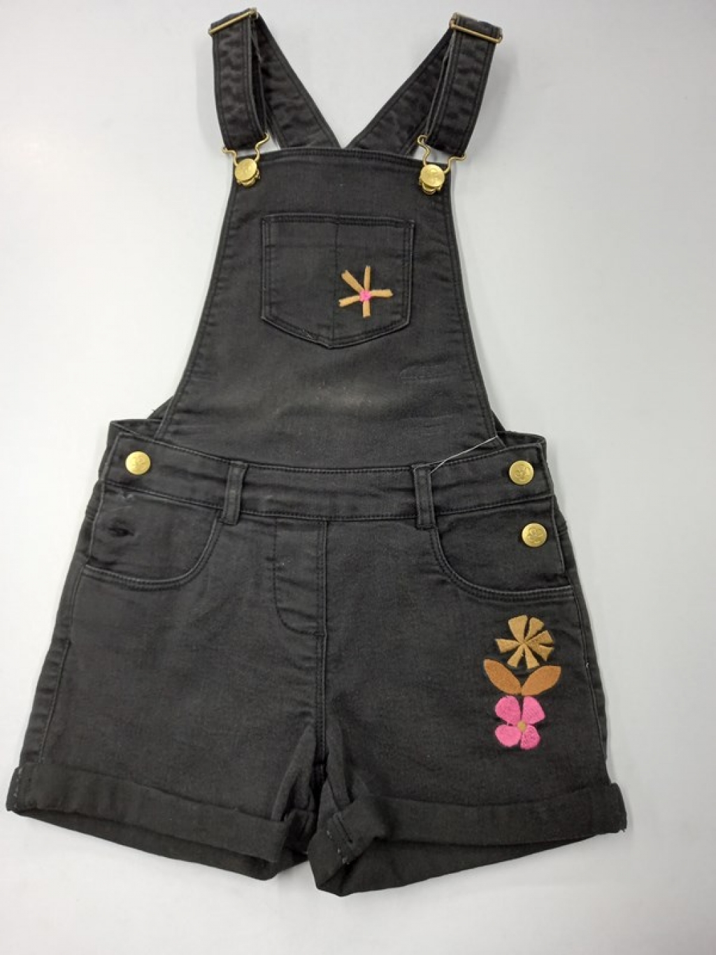 GIRLS OVERALL WITH EMBROIDERY 